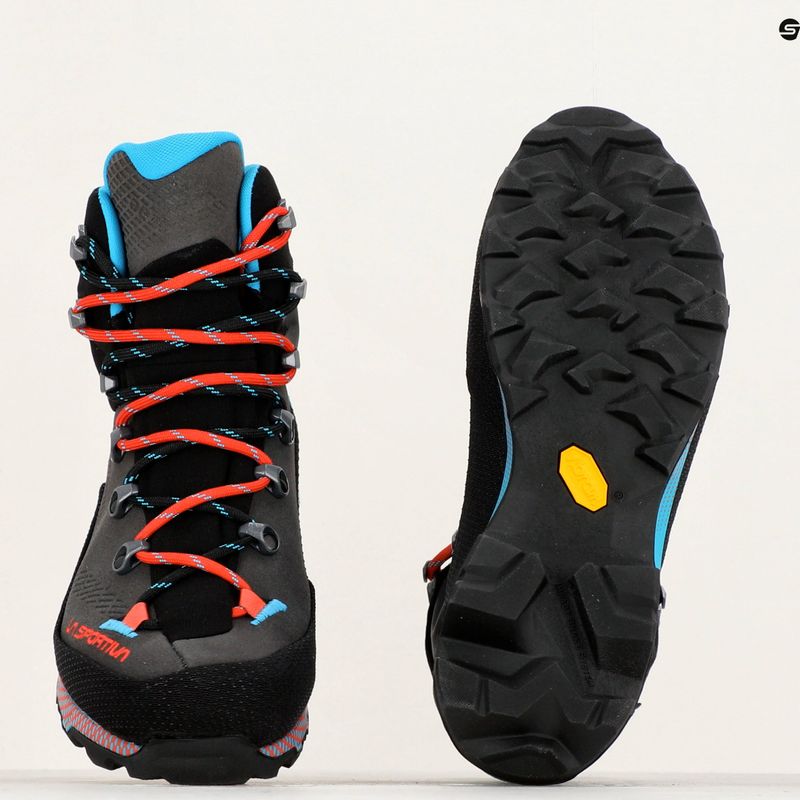 La Sportiva Damen-Trekkingschuhe Aequilibrium Trek GTX carbon/malibu blau 9
