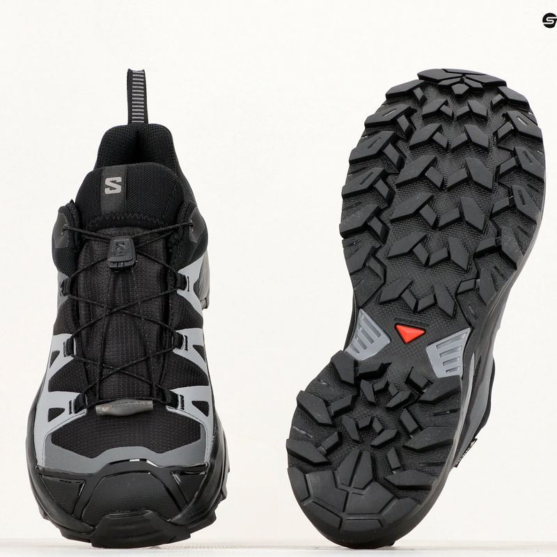 Herren Wanderschuhe Salomon X Ultra 360 GTX schwarz/magnet/quiet shade 9