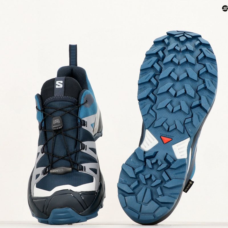 Herren Wanderschuhe Salomon X Ultra 360 GTX carbon/india ink/deep dive 9