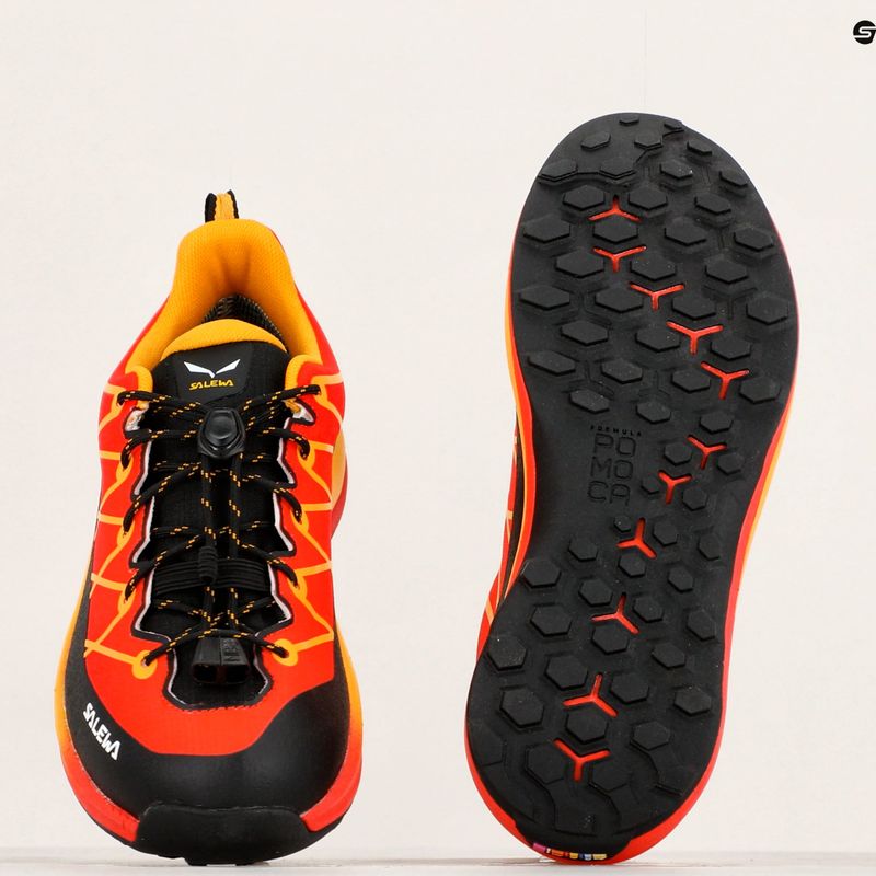 Trekkingschuhe Kinder Salewa Wildfire 2 Ptx red orange/gold 10