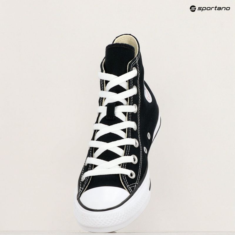 Converse Chuck Taylor All Star Classic Hi Turnschuhe schwarz 9