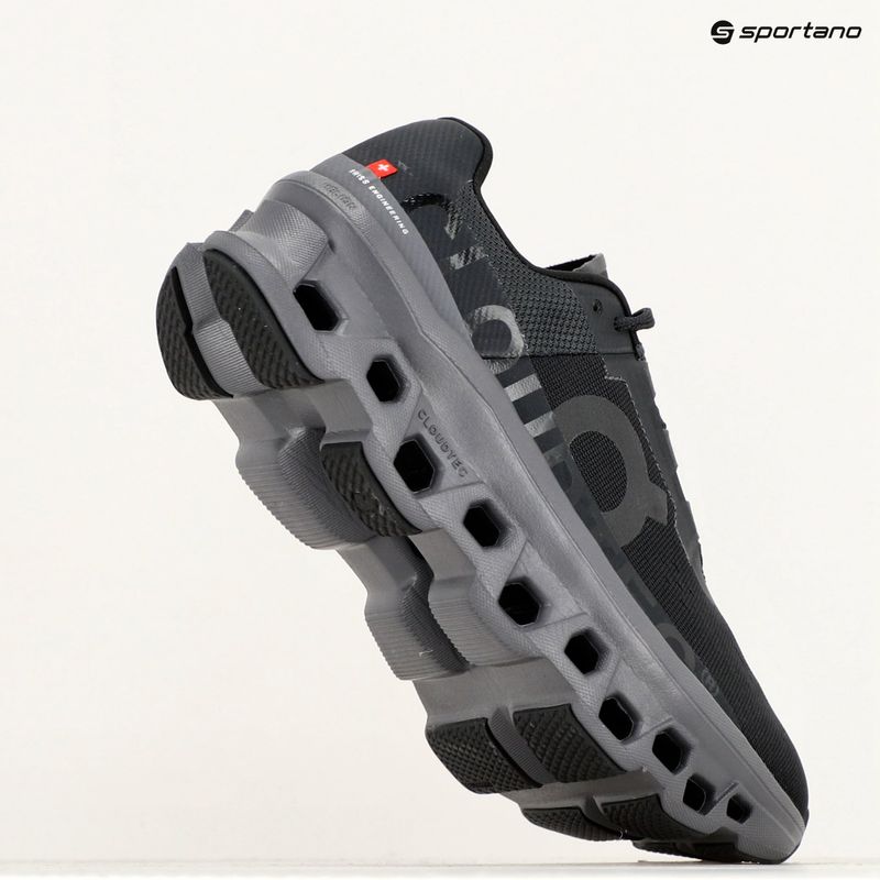 On Running Cloudmonster Damen Laufschuhe schwarz/magnet 9