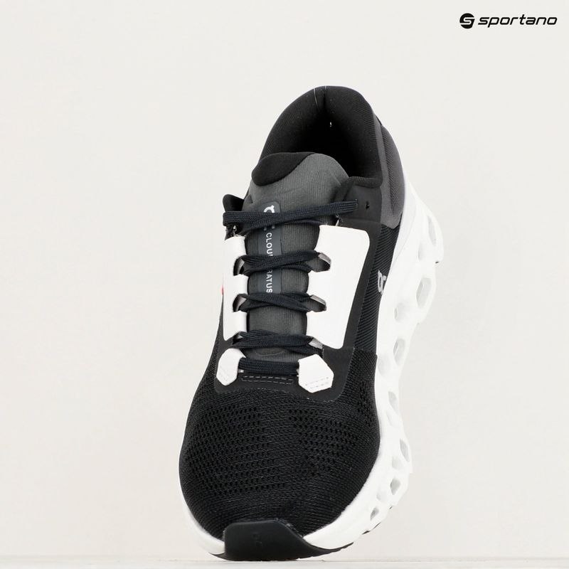 Damen On Cloudstratus 3 schwarz/frost Laufschuhe 9