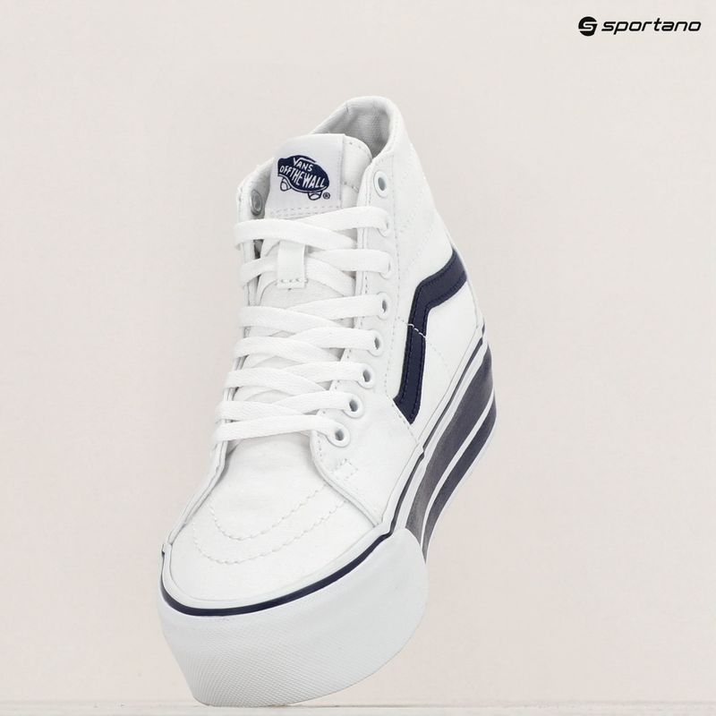 Schuhe Vans UA SK8-Hi Tapered Stackform Sport Stripes navy true/white 9