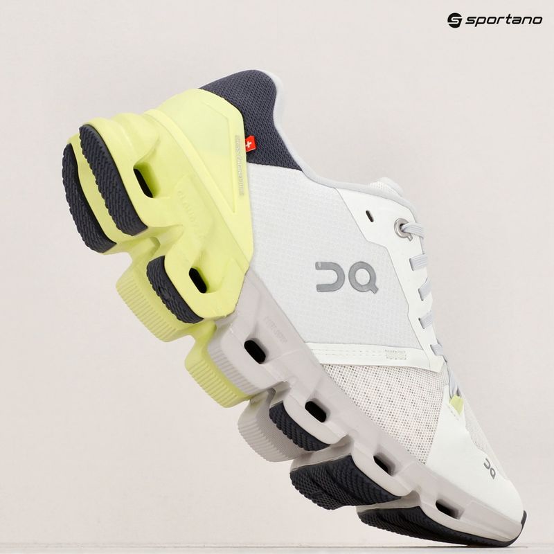 Laufschuhe Herren On Cloudflyer 4 white/hay 9