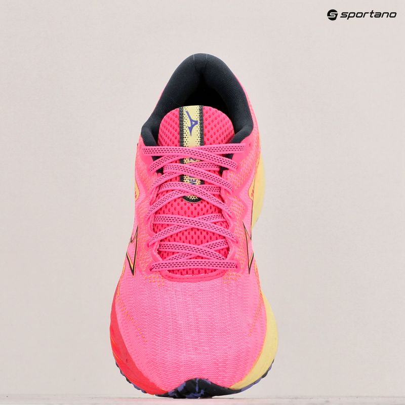 Laufschuhe Damen Mizuno Wave Rider 27 h-vpink/oblue/luminous 9