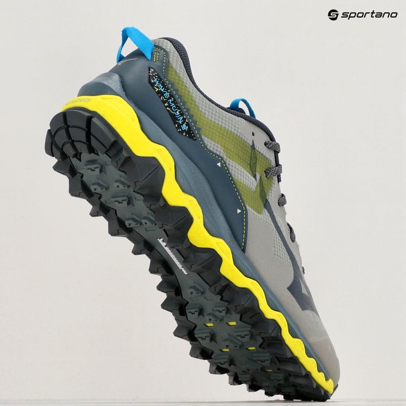 Laufschuhe Herren Mizuno Wave Mujin 9 ggray/oblue/bolt2(neon) 9