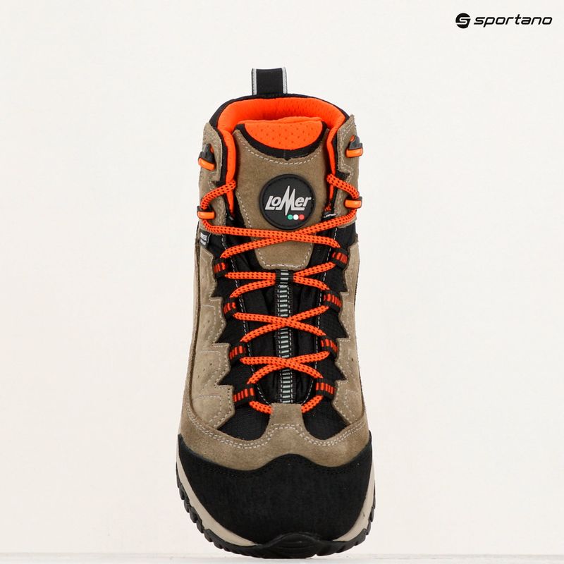 Trekkingschuhe Herren Lomer Sella High Mtx Suede truffle 10