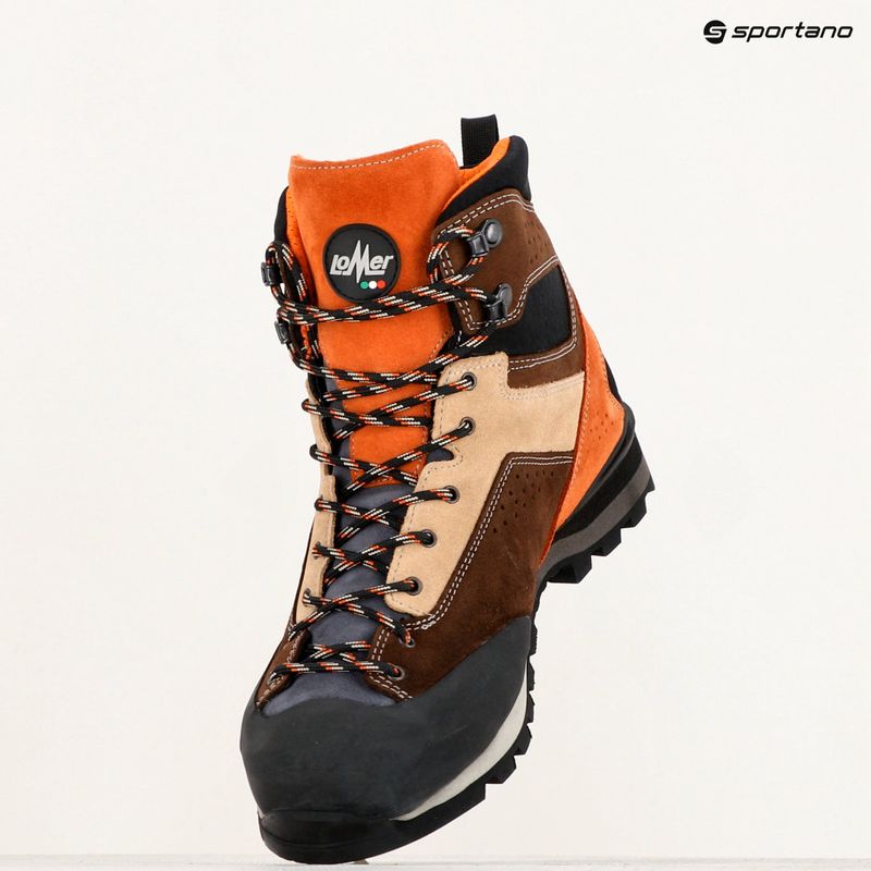 Trekkingschuhe Herren Lomer Badia High Mtx chocolate/brick 14