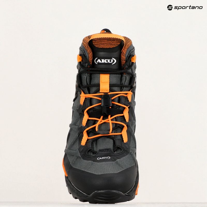 Wanderschuhe Herren AKU Rocket Mid DFS GTX black/orange 9