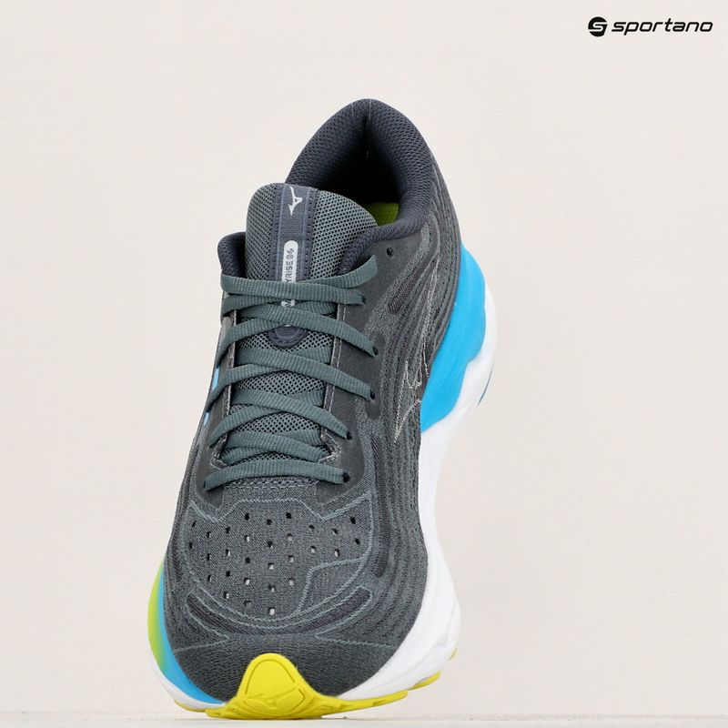 Laufschuhe Herren Mizuno Wave Skyrise 4 sweather/pblue/jet blue 9