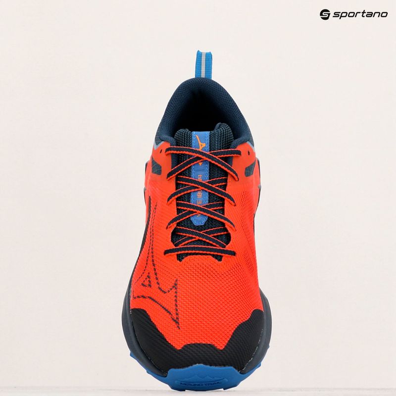 Laufschuhe Herren Mizuno Wave Ibuki 4 tigerlily/dblue/sblue 9