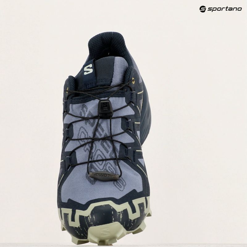 Laufschuhe Herren Salomon Speedcross 6 GTX grisaille/carbon/tea 9