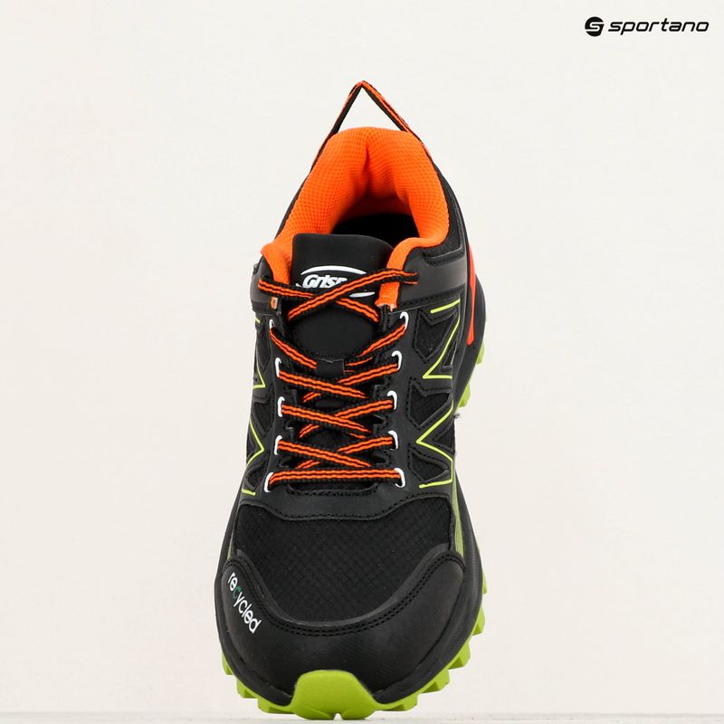 Trekkingschuhe Herren Grisport 81001V2M2 black/lime 9