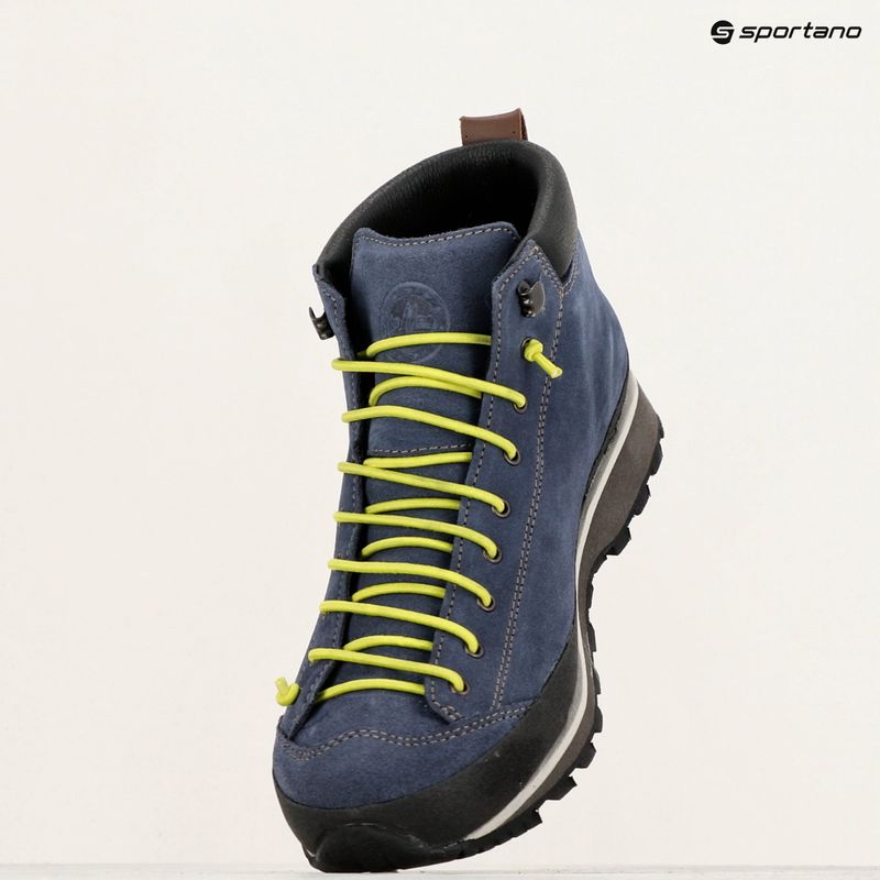 Wanderschuhe Herren Lomer Bio Naturale Mid Mtx Suede flag/lime 10