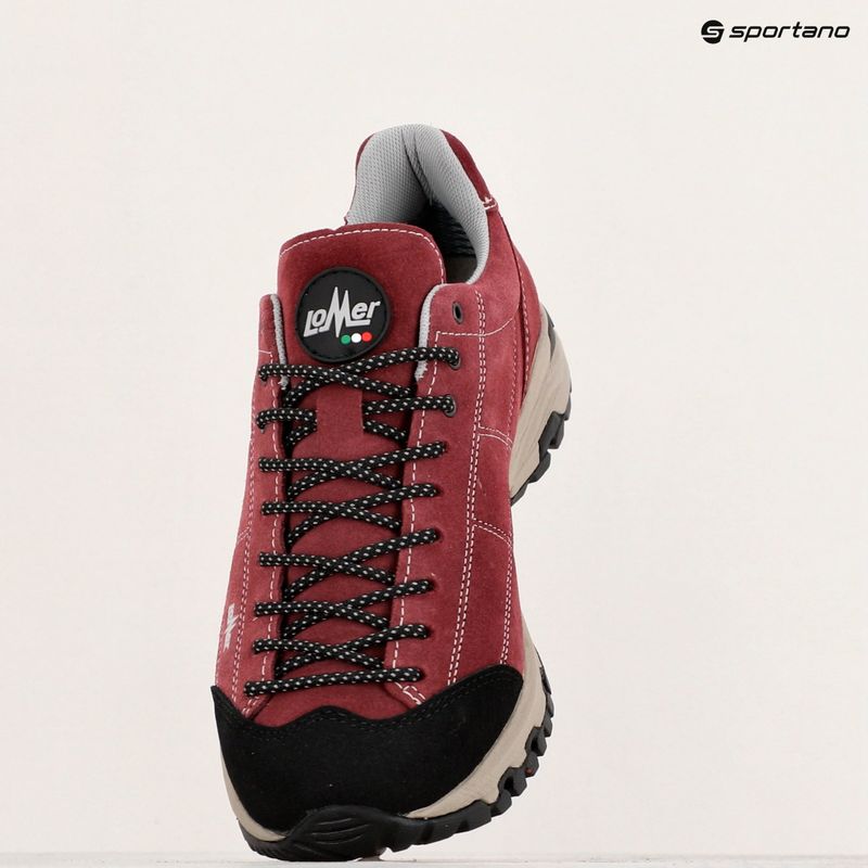 Wanderschuhe Damen Lomer Maipos Mtx Suede cremisi 9