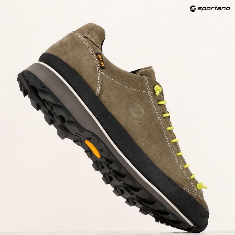Wanderschuhe Herren Lomer Bio Naturale Low Mtx truffle/lime 9
