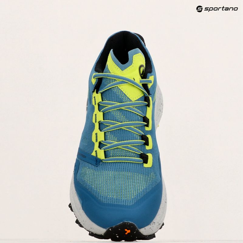 Laufschuhe Damen SCARPA Spin Planet ocean blue/lime 9