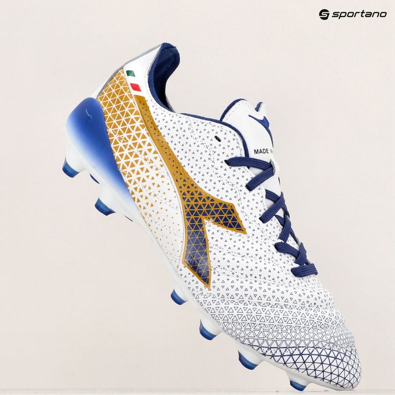 Fußballschuhe Herren Diadora Brasil Elite Tech GR ITA LPX white/blue/gold 11