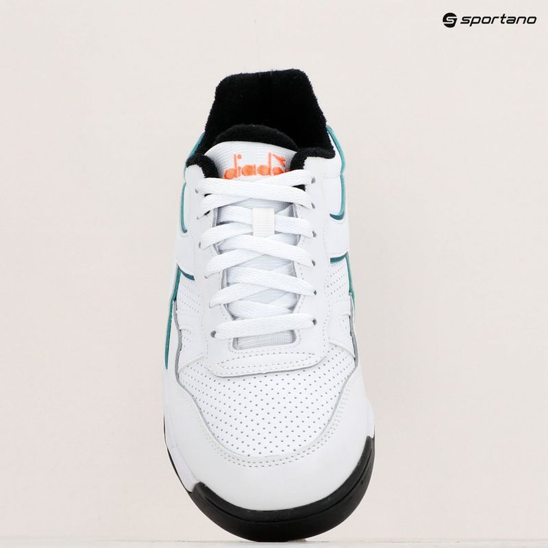 Diadora Winner bianco/verd blu-capri Schuhe 9