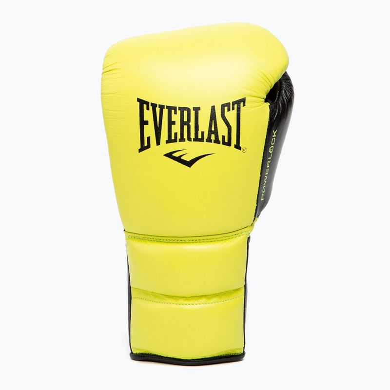 Boxhandschuhe Everlast Powerlock 2 Laced Pro Training neon yellow 8
