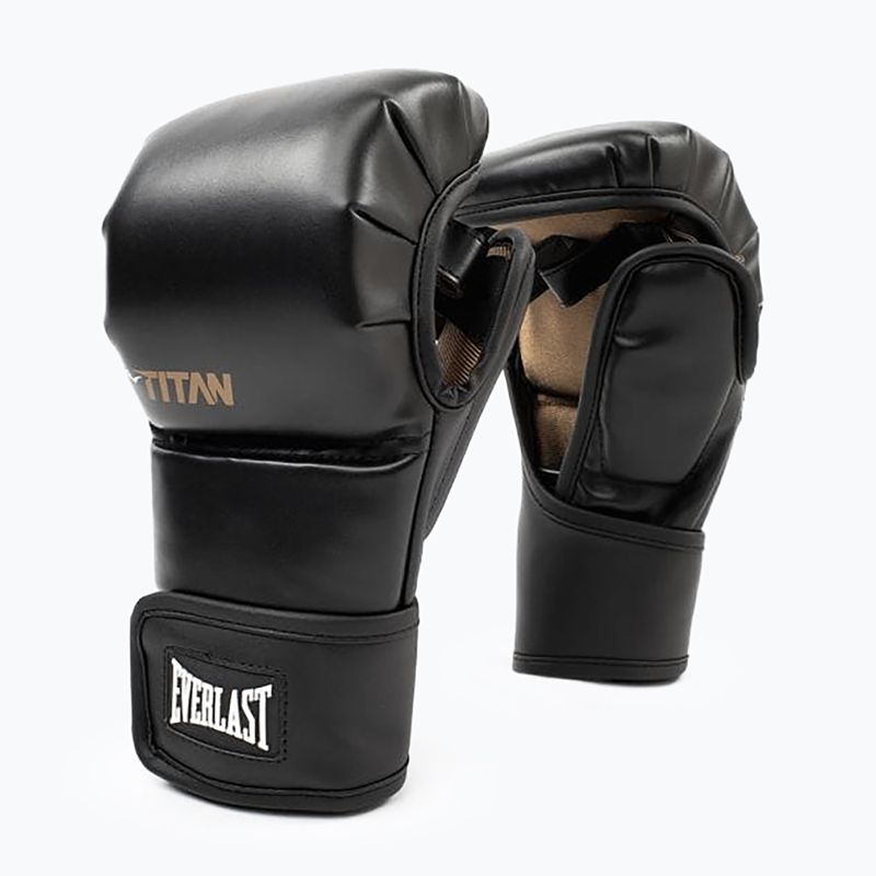 Everlast Titan Hybrid schwarz Grappling-Handschuhe 7