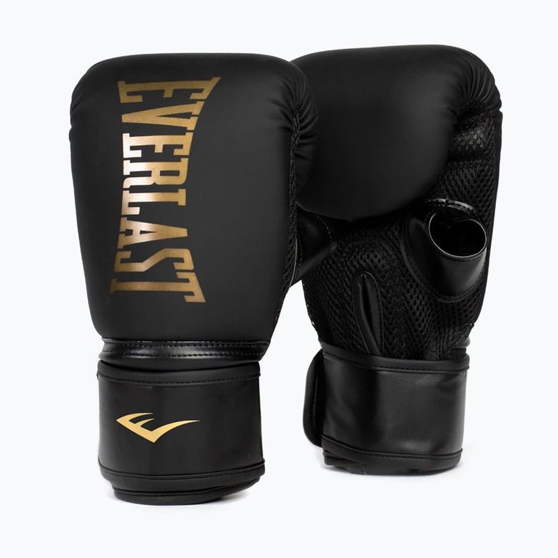 Boxhandschuhe Gerätesport Everlast Cardio Elite Bag Gloves black/gold