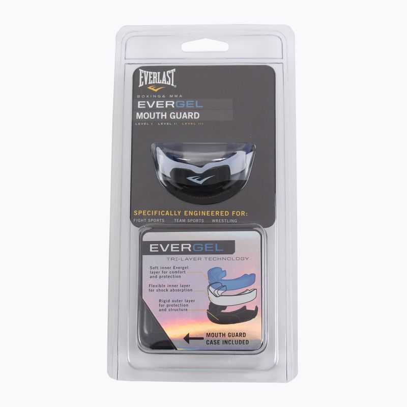 Professioneller einzelner Mundschutz Everlast blue 4