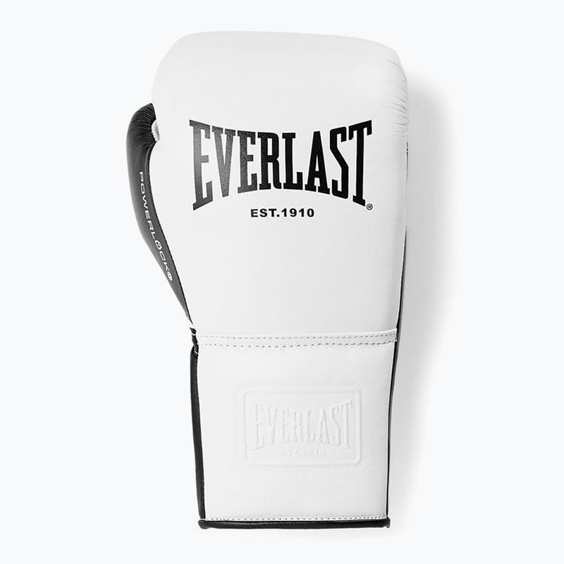 Boxhandschuhe Everlast Powerlock Pro OG Laced white/black 2