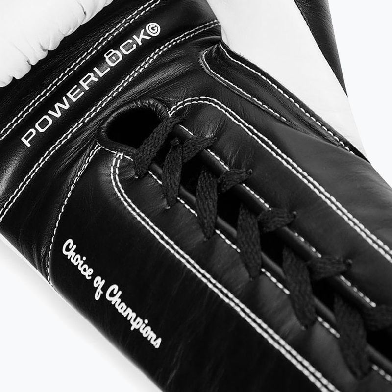 Boxhandschuhe Everlast Powerlock Pro OG Laced white/black 4