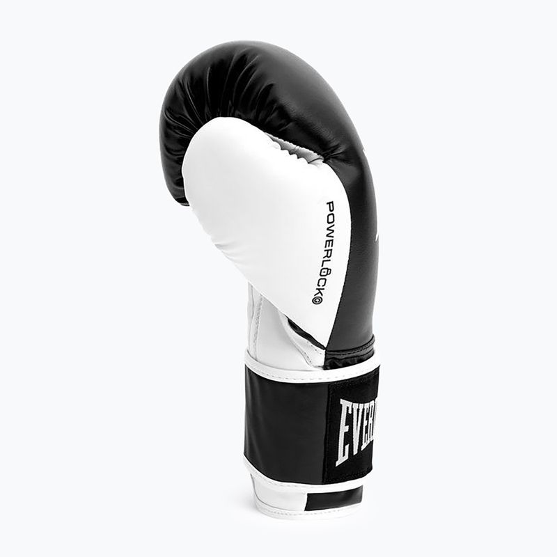 Boxhandschuhe Everlast Powerlock Pro OG H&L Training Glove white/black 4