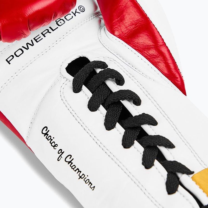 Boxhandschuhe Everlast Powerlock OG Pro Fight red/white 4