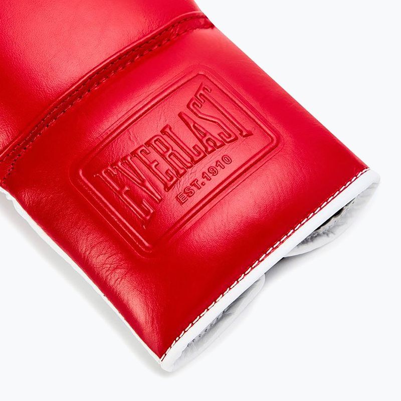 Boxhandschuhe Everlast Powerlock OG Pro Fight red/white 5