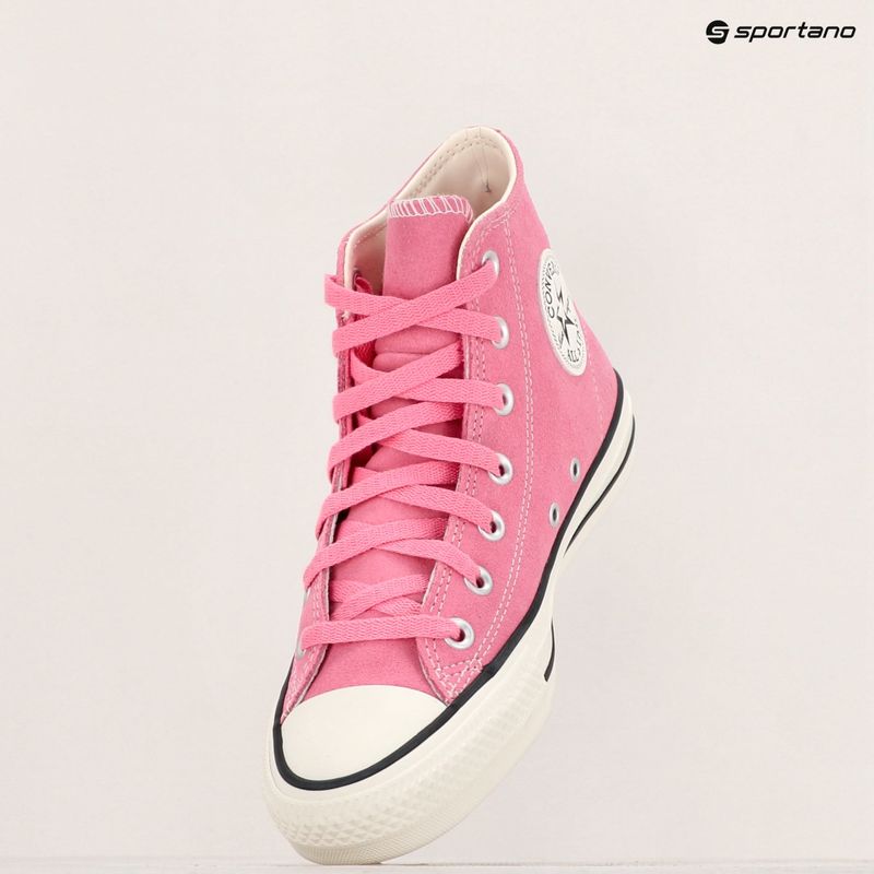 Converse Chuck Taylor All Star Pro Suede Hi oops rosa/egret/schwarz Turnschuhe 9