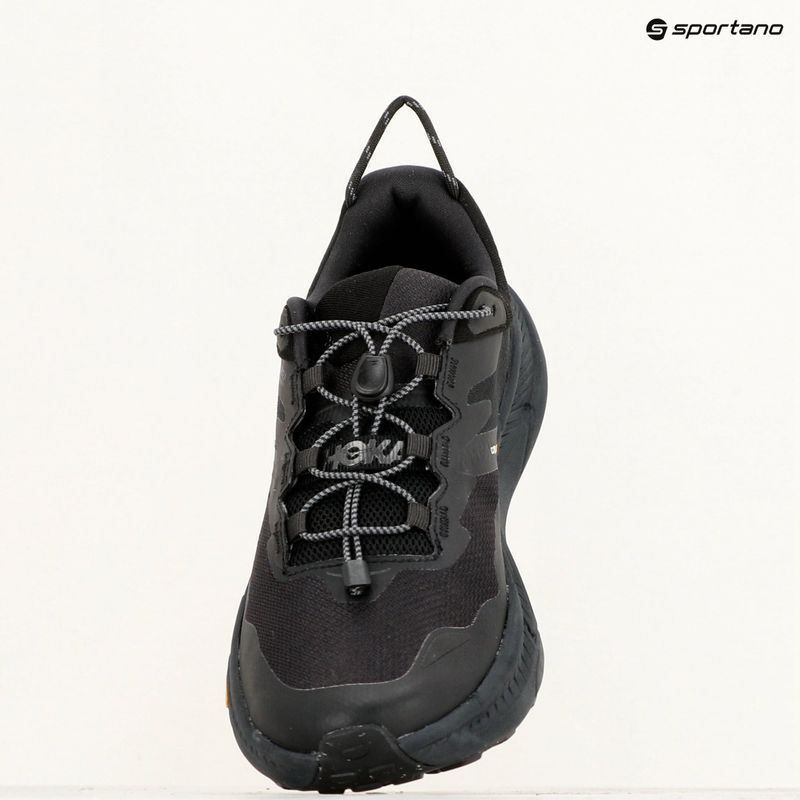 Herren Laufschuhe HOKA Transport GTX schwarz/schwarz 18
