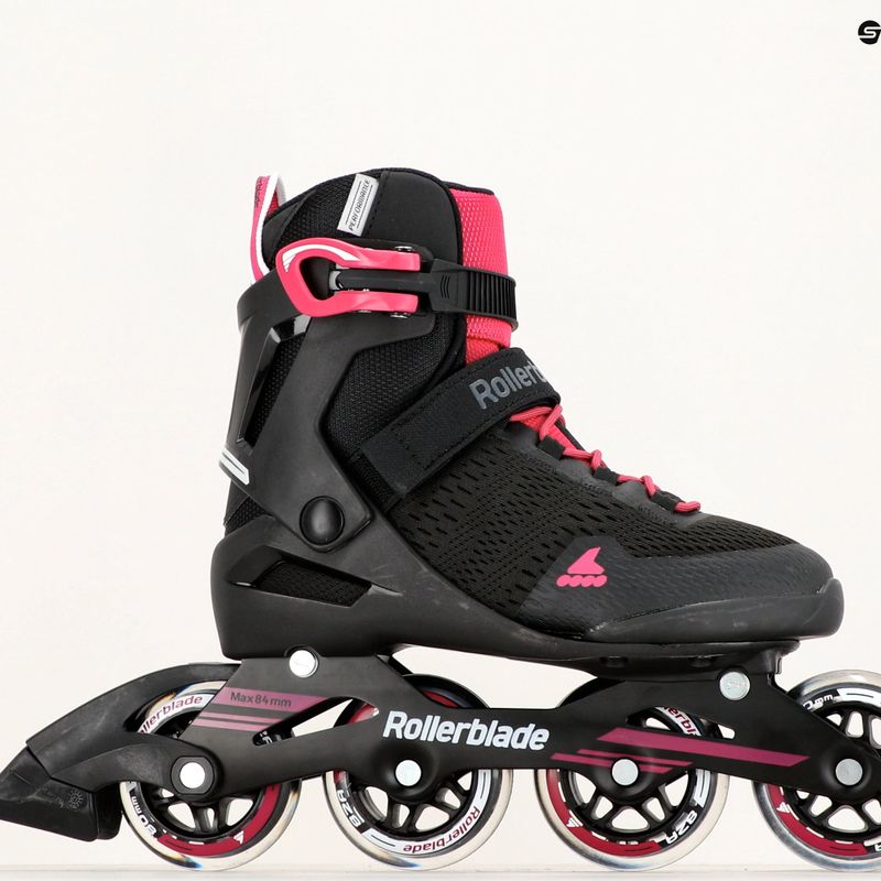 Inliner Damen Rollerblade Sirio 80 black/raspberry 9