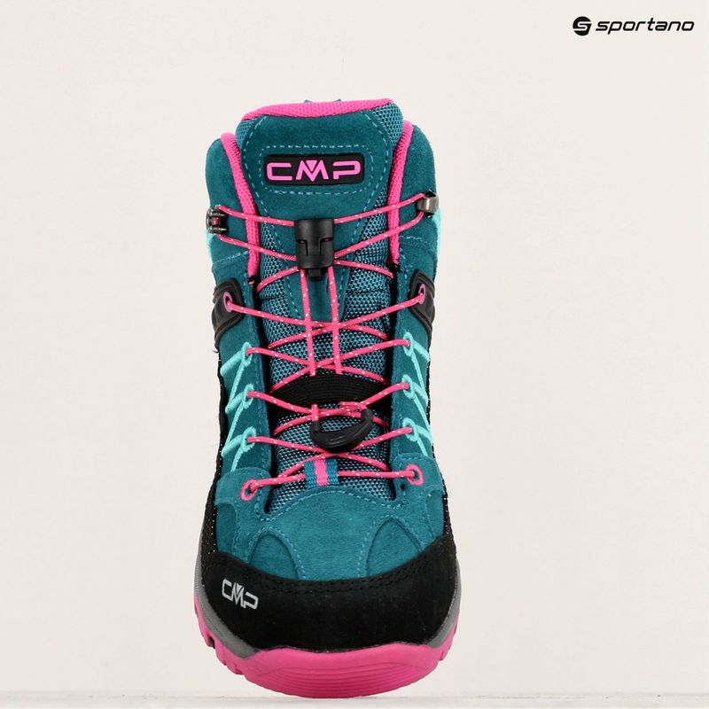 Trekkingschuhe Kinder CMP Rigel Mid lake/pink fluo 9