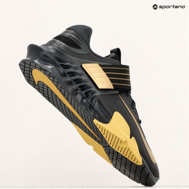 Gewichtheberschuhe Nike Savaleos black/met gold antgracite infinite gold 9