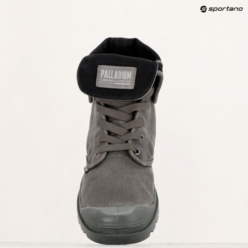Herrenschuhe Palladium Baggy Metall/schwarz 10