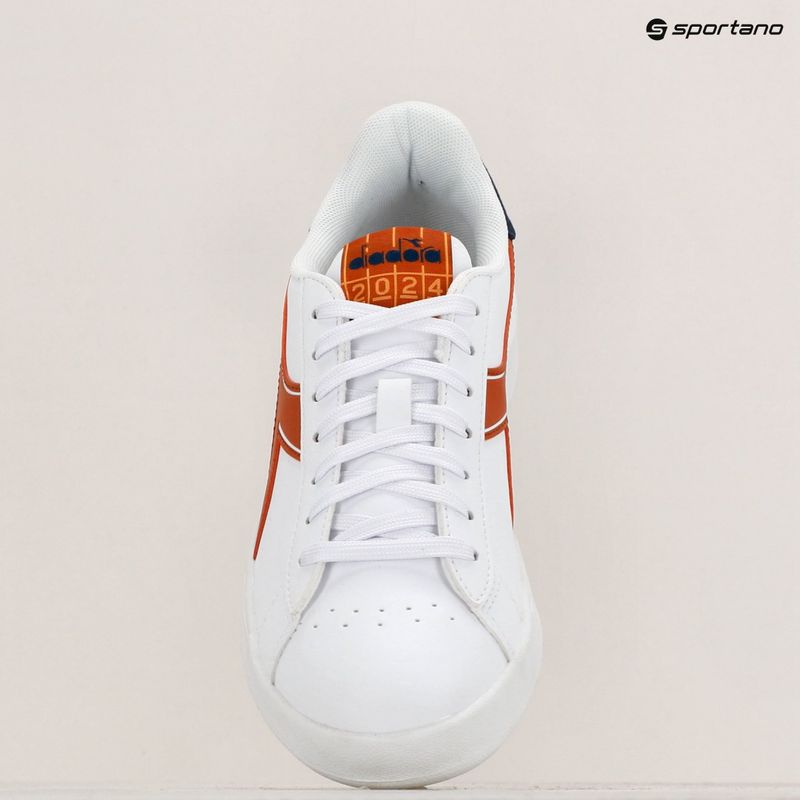 Diadora Torneo Athletic bianco/marrone cotto Schuhe 10