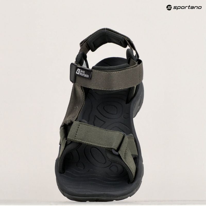 Jack Wolfskin Herren Lakewood Ride Insel Moos Sandalen 9