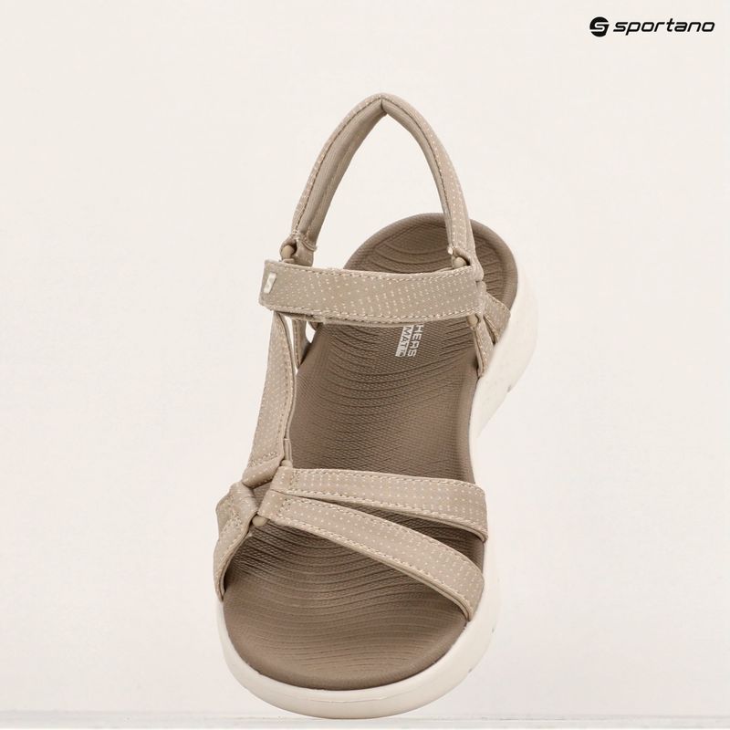 Sandalen Damen SKECHERS Go Walk Flex Sandal Sublime taupe 15