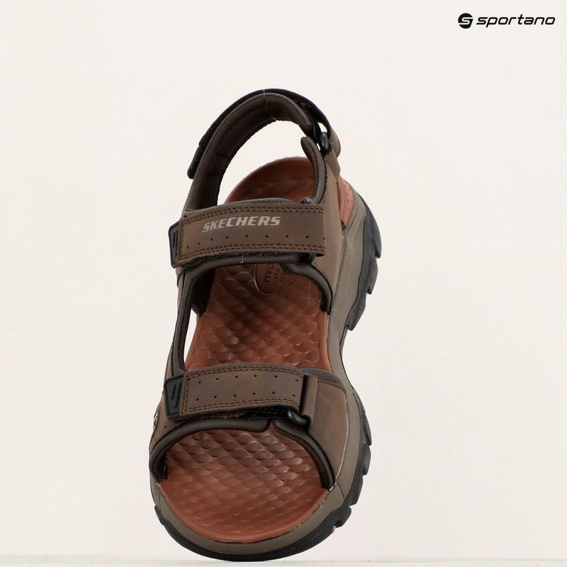 Sandalen Herren SKECHERS Tresmen Hirano chocolate 14