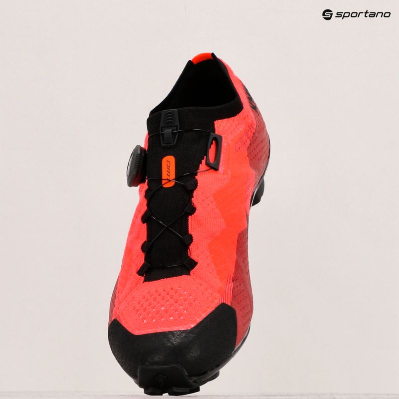 Herren MTB-Radschuhe DMT KM1 koralle/schwarz 9