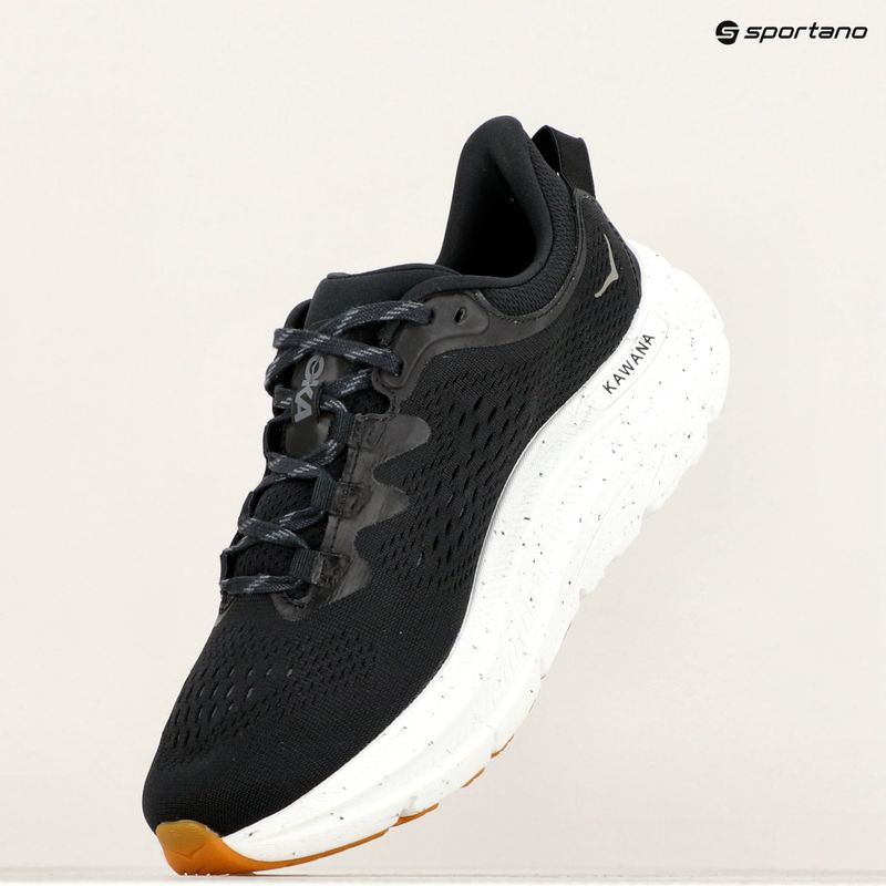 Herren Laufschuhe HOKA Kawana 2 schwarz/weiß 9