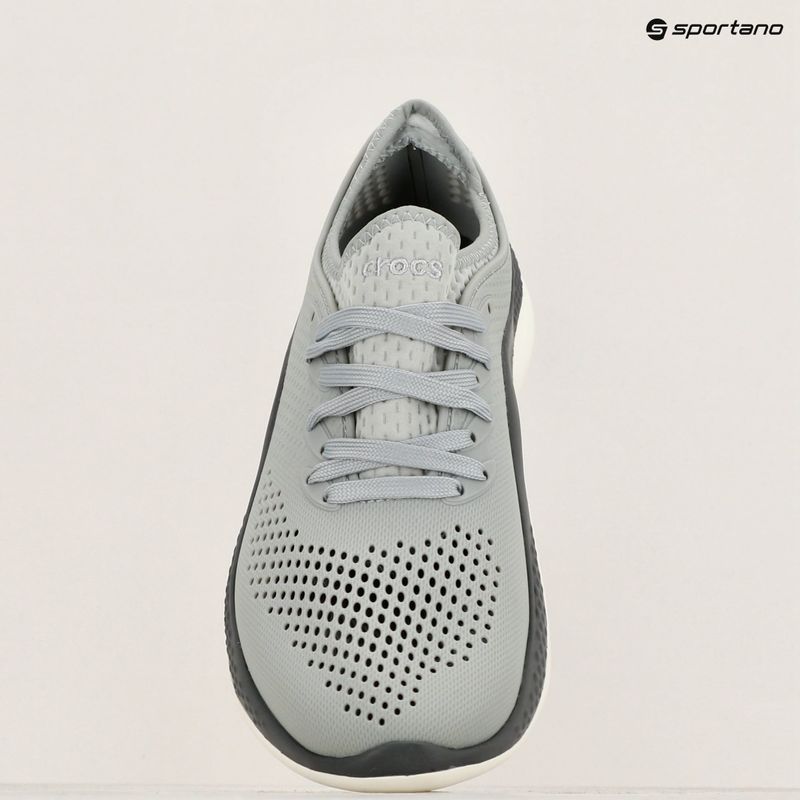 Herrenschuhe Crocs LiteRide 360 Pacer light grey/slate grey 9