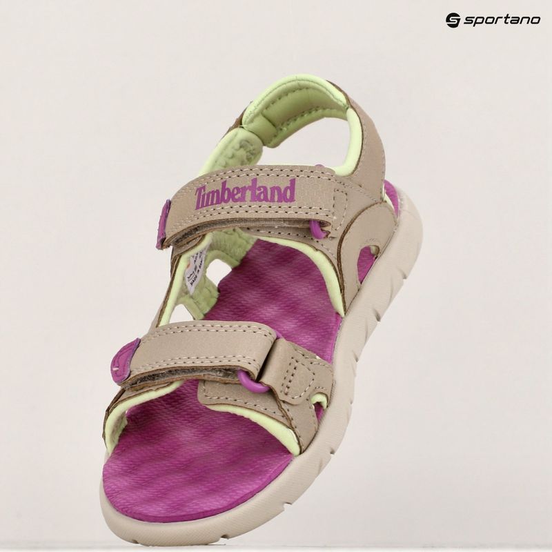 Sandalen Kinder Timberland Perkins Row 2 Strap pure cashmere