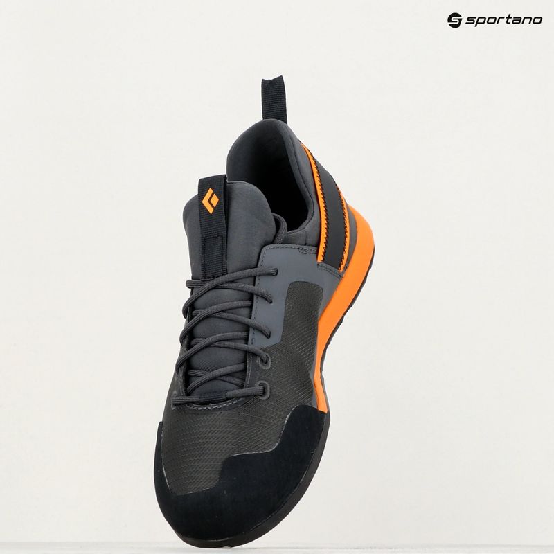 Herren Wanderschuhe Black Diamond Session 2 stahlgrau/marigold 10