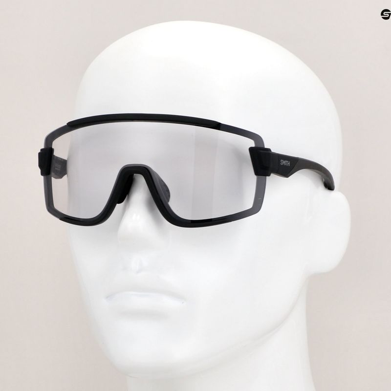 Sonnenbrille Smith Wildcat matte black/photochromic clear to gray 8