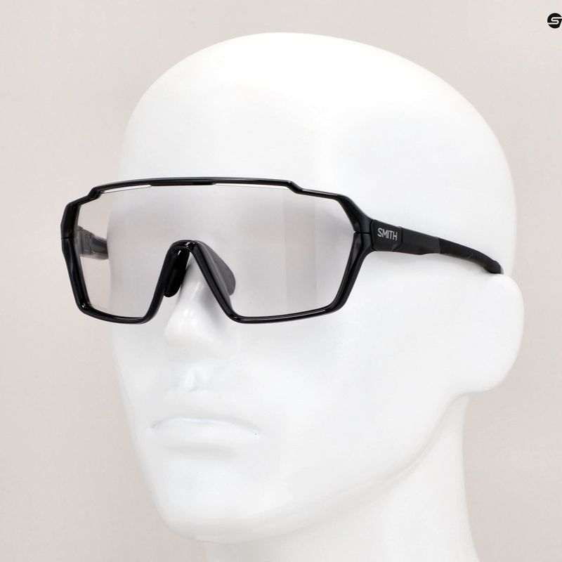 Sonnenbrille Smith Shift MAG black/chromapop photochromic clear to gray 8